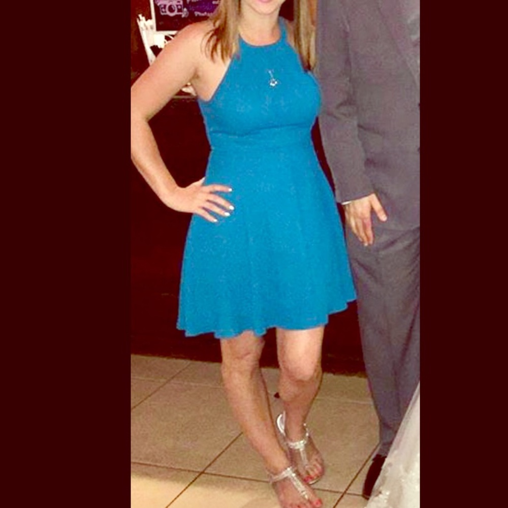 Express teal dress! 💚💙